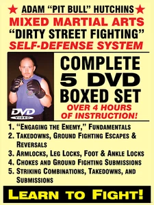Dirty Street Fighting 5 DVD Set with Adam Hutchins - Bild 1 von 5