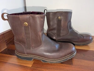 Dr Martens brown leather boots size uk 5 eu 38 - Picture 1 of 6