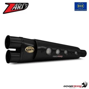 Zard exhaust steel black silencer homologated for Ducati Scrambler 800 2021> - Foto 1 di 5