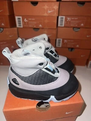850314-101 NUEVO EN CAJA OG NIKE Baby Govy ACG Gris Plata Azul Talla 2c-10c Desde 2000 Foto 1 de 4