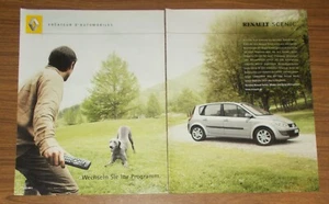Publicidad rara RENAULT SCENIC - Cambia tu programa 2003 - Imagen 1 de 1