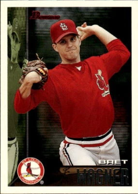1995 Bowman Bret Wagner #128 St. Louis Cardinals - Image 1 of 2