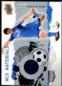Roger Espinoza Card 2009 Upper Deck MLS Materials #MTRE 