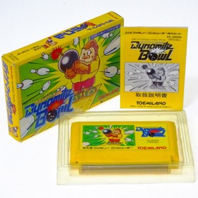 Dynamite Bowl Toemiland Nintendo Famicom NTSC-J Japan Import Sports CIB