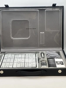 Sharper Image Sudoku Set In Snap Pleather Case New Without Packaging - Picture 1 of 17