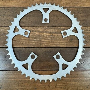 Vintage Sugino 52t Chainring 52 Tooth 110 BCD Sprocket Big Ring Alloy Silver E3 - Picture 1 of 10