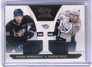 2010-11 Panini Luxus Suite #88 Patric Hornqvist/Martin Erat Trikot 259/599 - Bild 1 von 1
