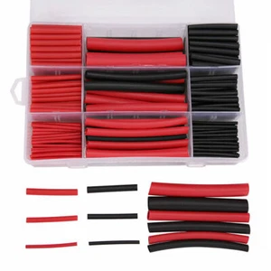 270pcs Heat Shrink Glue Linned Dual Wall Adhesive Wire Cable Sleeve Tube 3:1 - Picture 1 of 11