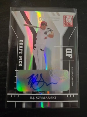 BJ Szymanski 2004 Donruss Elite Extra Edition RC Autograph Rookie Auto #323 - Image 1 of 2