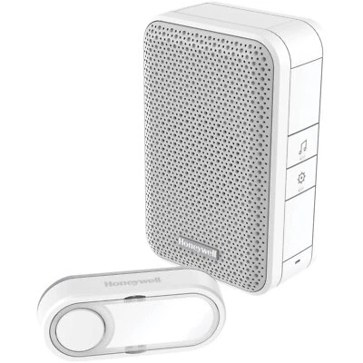Timbre de puerta inalámbrico Honeywell DW915S rango 200 m flash LED opción USB Foto 1 de 2