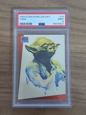 1993 Topps Star Wars Galaxy #10 YODA  PSA 9