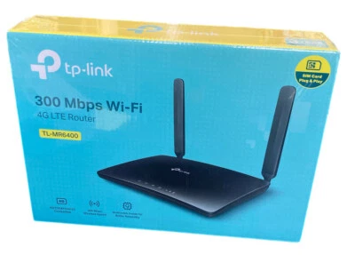 TP-Link TL-MR6400 Modem Router 300 Mbps 3g 4g Lte WIFI Ethernet - Immagine 1 di 2