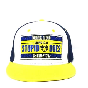 Sombrero Bubba Gump Shrimp Co Stupid Is As Stupid Does Snapback - Imagen 1 de 8