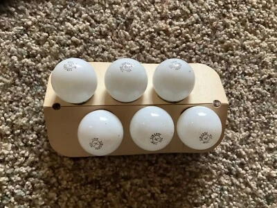 NOS vintage KEN-RAD S11 7-1/2 watt bulbs permacote  medium base 6 bulbs - Image 1 of 4