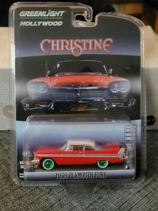 GREENLIGHT Hollywood GREEN MACHINE 1958 Plymouth Fury "Chase" Green Machine 1/64 - Picture 1 of 4