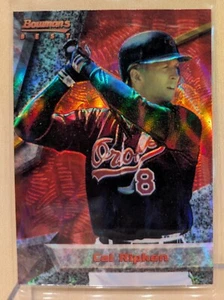 1994 1st FIRST Bowman's Best RED REFRACTOR #71 Cal Ripken Jr HOF RARE PARALLEL - Picture 1 of 2