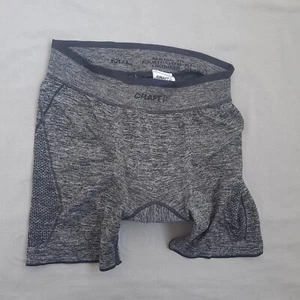Nuevos Pantalones Cortos Acolchados de Ciclismo Craft para Hombres Talla M/L W32-34 Gris Bicicleta - Imagen 1 de 11