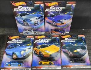 Hotwheels FAST & FURIOUS Premium 1:64 Diecast 2019 - FAST IMPORTS - Complete Set - Foto 1 di 6