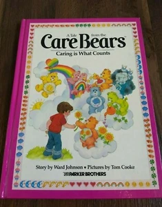 Vintage Care Bears Book Caring is What Counts 1983 Parker Brothers - Picture 1 of 6