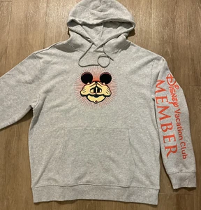 Disney Resorts Halloween 2023 Spooky Mickey DVC Exclusive Hoodie Sweatshirt L - Bild 1 von 6