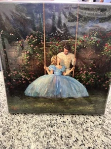 Dreams Come True Thomas Kinkade gewickelte Leinwand 14x14 - Bild 1 von 5