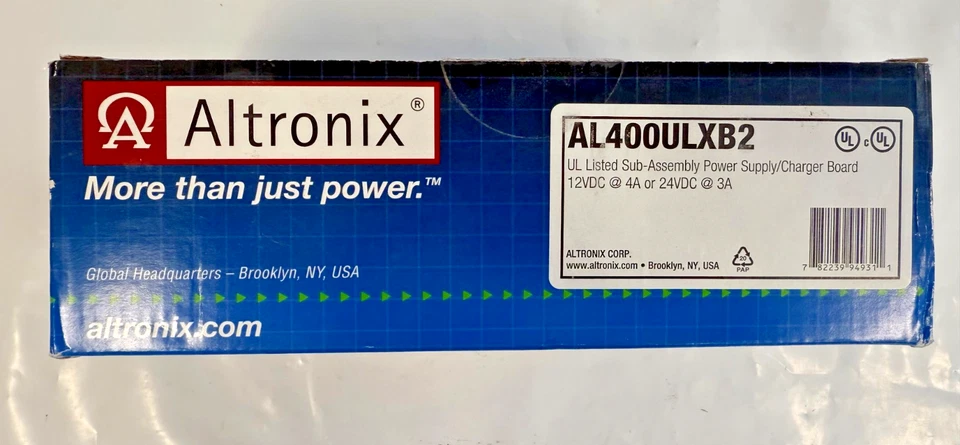 Altronix AL400ULXB2 Sub-Assembly Power Supply-Chatger Board - Image 1 of 3