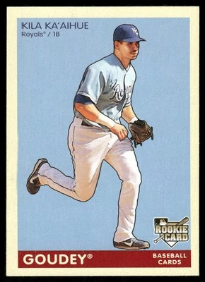 2009 Upper Deck Goudey Kila Ka'aihue Kansas City Royals #83 - Image 1 of 2