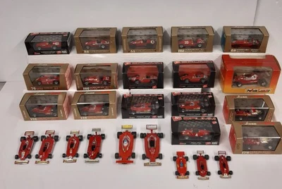 LOTTO 26 MODELLI FERRARI F.1 BRUMM-POLISTIL-YAXON - Immagine 1 di 4