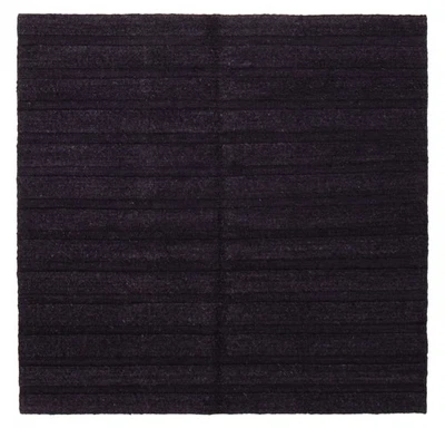 Traditional Vintage Hand Woven Oriental Carpet 6'8" x 6'6" Wool Kilim Area Rug - Image 1 of 4