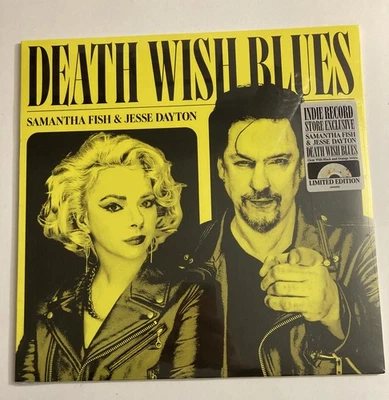 Death Wish Blues LP Vinyl Samantha Fish Jesse Dayton Limited Edition Sealed New - Image 1 of 4