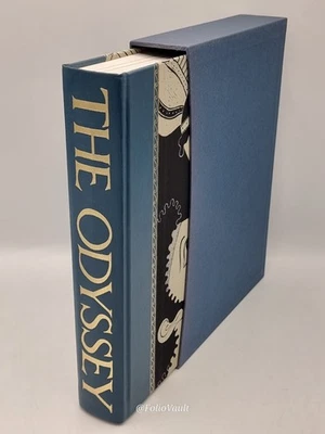 The Odyssey - Homer - Folio Society - Greek Myths & Legends - Classical - 2006 - Image 1 of 4