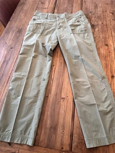 Marmot Women’s Pants Size 10 Green Roll Up Tab Hiking Light Weight - Picture 1 of 17