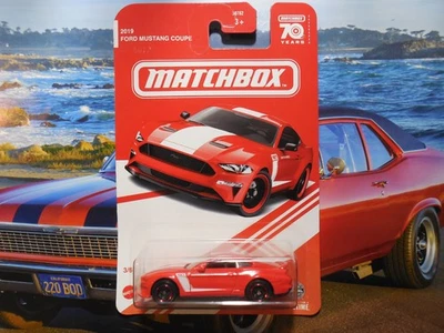 Ford Mustang 2019 Matchbox cupé Target edición roja 2023 pony limitado envío gratuito Foto 1 de 3