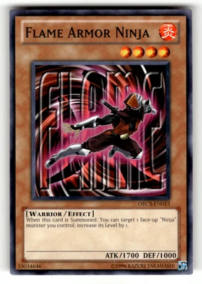 Flame Armor Ninja ORCS-EN013  Common Order of Chaos LP - Image 1 of 2