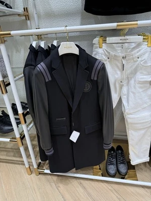 Черное пальто Balmain 2XL подходит как XL - Изображение 1 из 4