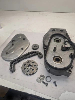 86 87 POLARIS SPORT INDY 340 400 Caja de cadena completa engranajes de transmisión CADENA Foto 1 de 4