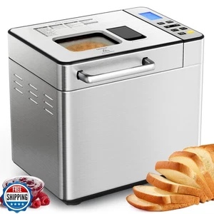 Gleedelish 2 Pfund Brotbackautomat, 25 in 1 Programmierbarer Brotbackautomat, Brot M - Bild 1 von 5