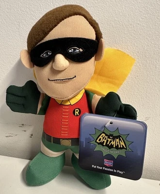 Бэтмен классический ТВ-сериал 7» Робин плюшевая фигурка плюшевая новый с Ярлыками Bleacher существо - Изображение 1 из 2