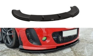 Front Diffuser Diffusor Maxton Design Gloss Black For Seat Leon Mk2 Ms Design - Picture 1 of 7
