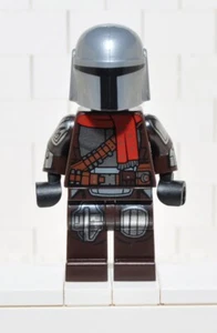 Lego Star Wars sw1170 The Mandalorian Din Djarin Mando sciarpa 2021 set 75307 - Foto 1 di 5