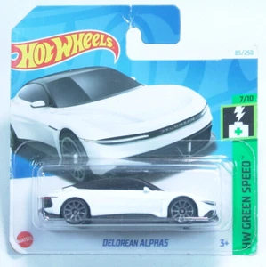 Hot Wheels 2024 #85 - HTB84 -C- HW Green Speed - DeLorean Alphas - Imagen 1 de 1