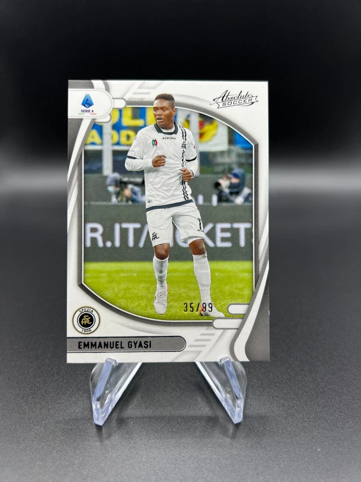 2021-22 Panini Chronicles Emmanuel Gyasi Absolute Blue  - #55 SP /99 - Image 1 of 2