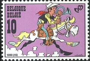 BELGIQUE Bandes dessinées, Lucky Luke Morris.Yvert N° 2390** neuf sans charnière - Picture 1 of 1