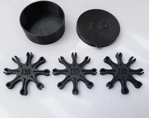 Boite avec 3 étoiles porte amorces 8 branches pour revolver poudre noire - Picture 1 of 6