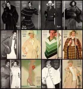 PRINT AD 1977 Harrods Great British Tradition London UK 14 Pgs 8.5 x 11 Fashion - Picture 1 of 15