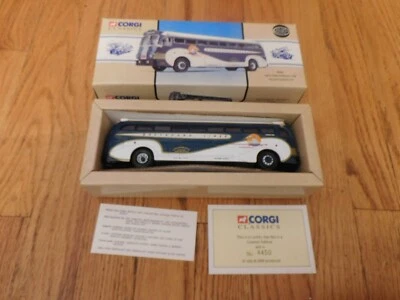 Autobús Mattel Corgi Classics 98460 NY 1994 Feria Mundial amarillo sin usar, en caja original Foto 1 de 2