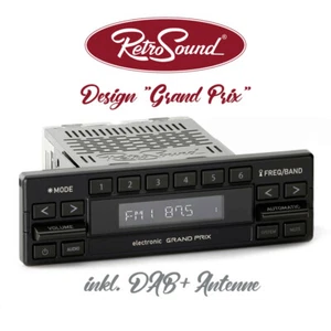 RETROSOUND Retro/Classic/Oldtimer Autoradio DAB/AUX/BLUETOOTH - Design GRANDPRIX - Bild 1 von 6