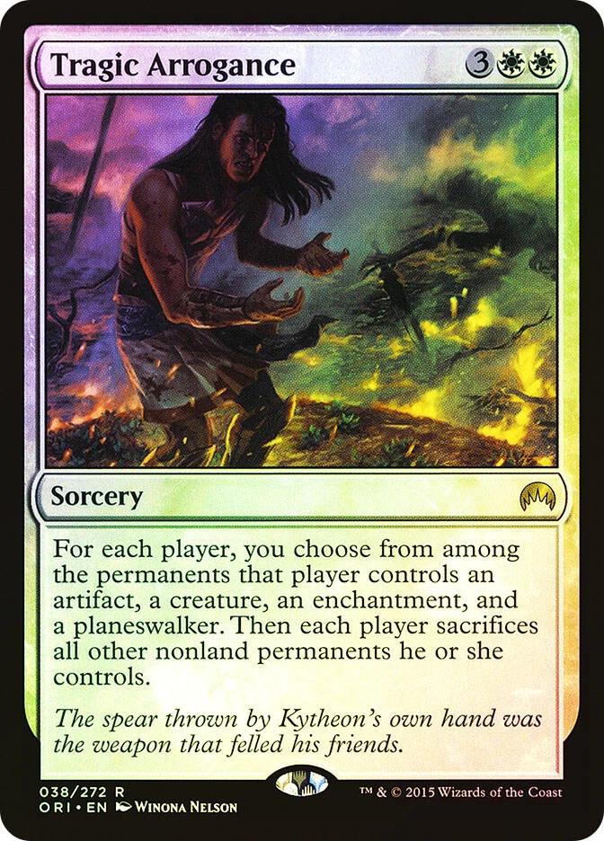 MTG FOIL Tragic Arrogance  - Magic Origins #38 - Image 1 of 1