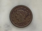 1845 Large Cent Antique Coin