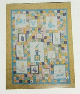 Quilt Country Pattern Baby Talk 48" x 60" - Picture 1 of 4